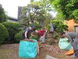 忠魂碑維持会　第1回そうじ